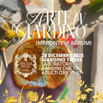 Arte in giardino: Impronte di agrumi | Laboratorio bambini